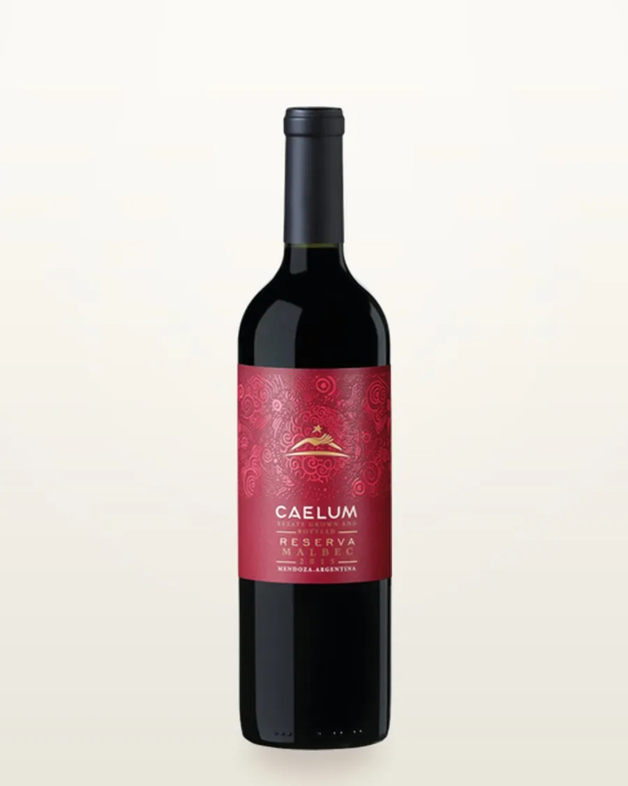 Garrafa de Malbec Reserva, Bodega Caelum